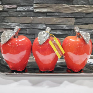 SetX3 Manzanas 17 Cm Bandeja Montefior